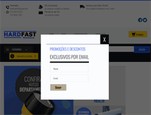 Tablet Screenshot of hardfast.com.br